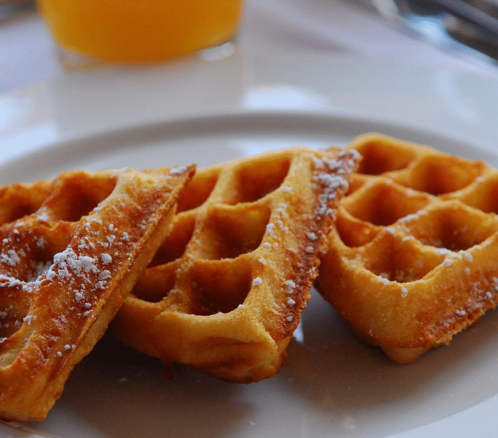 How to make waffle without waffle maker