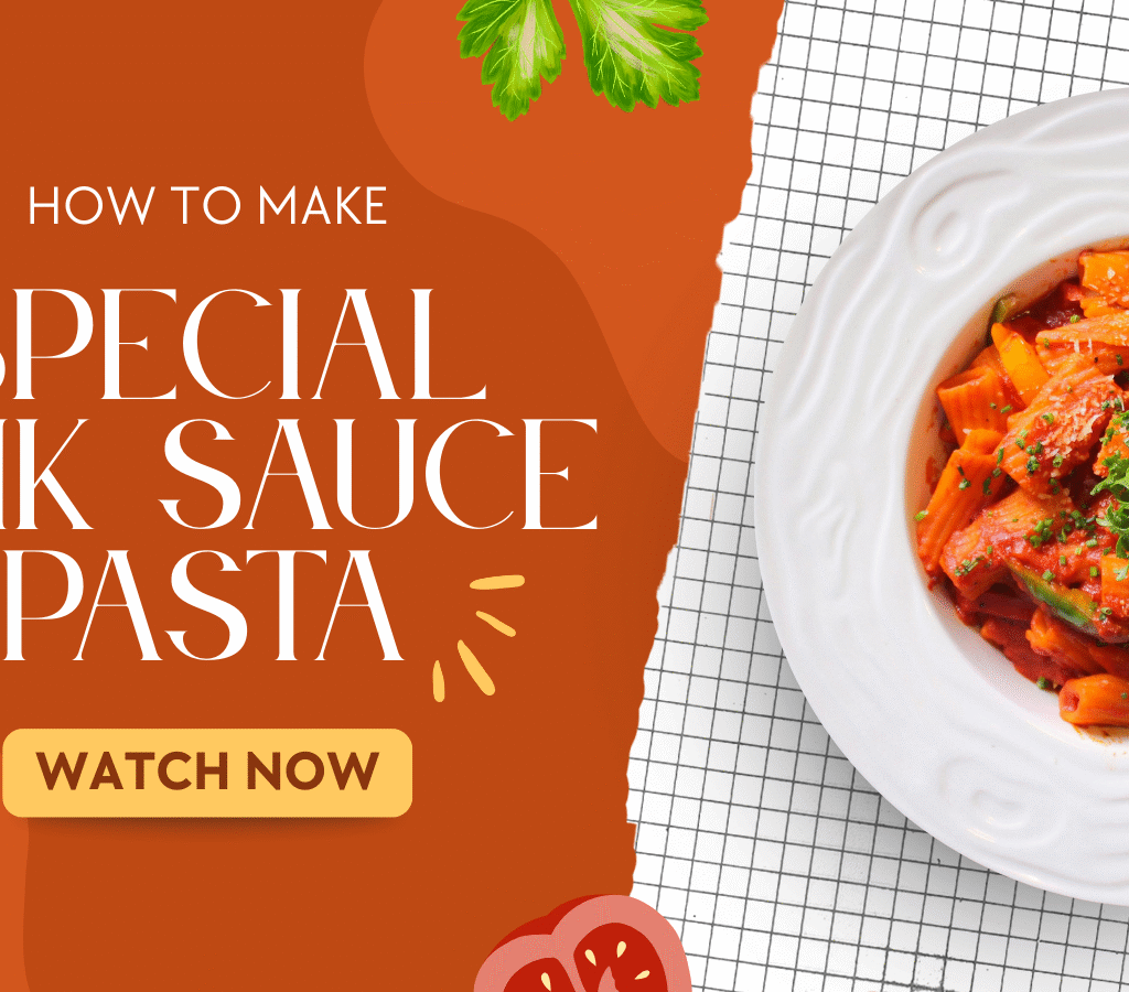 pink sauce pasta ingridients
