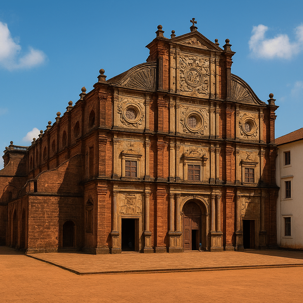 Old goa Top 10 Must-Visit Places in Goa