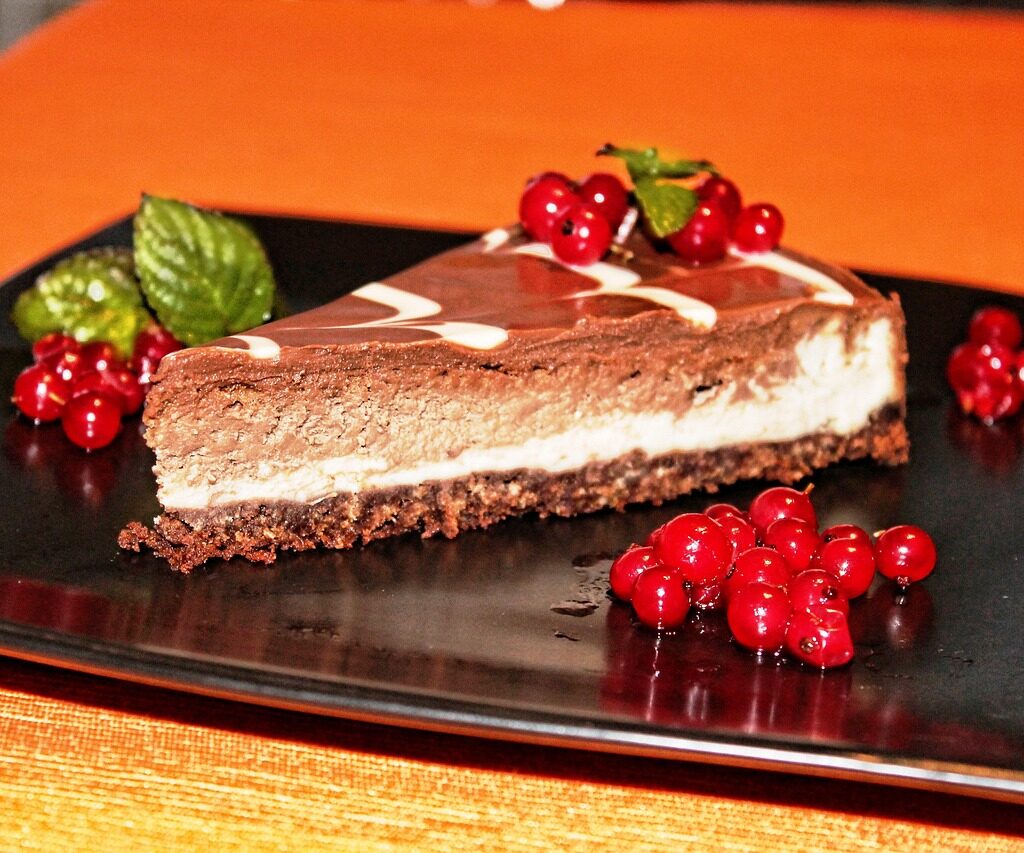 Chocolate cheesecake
