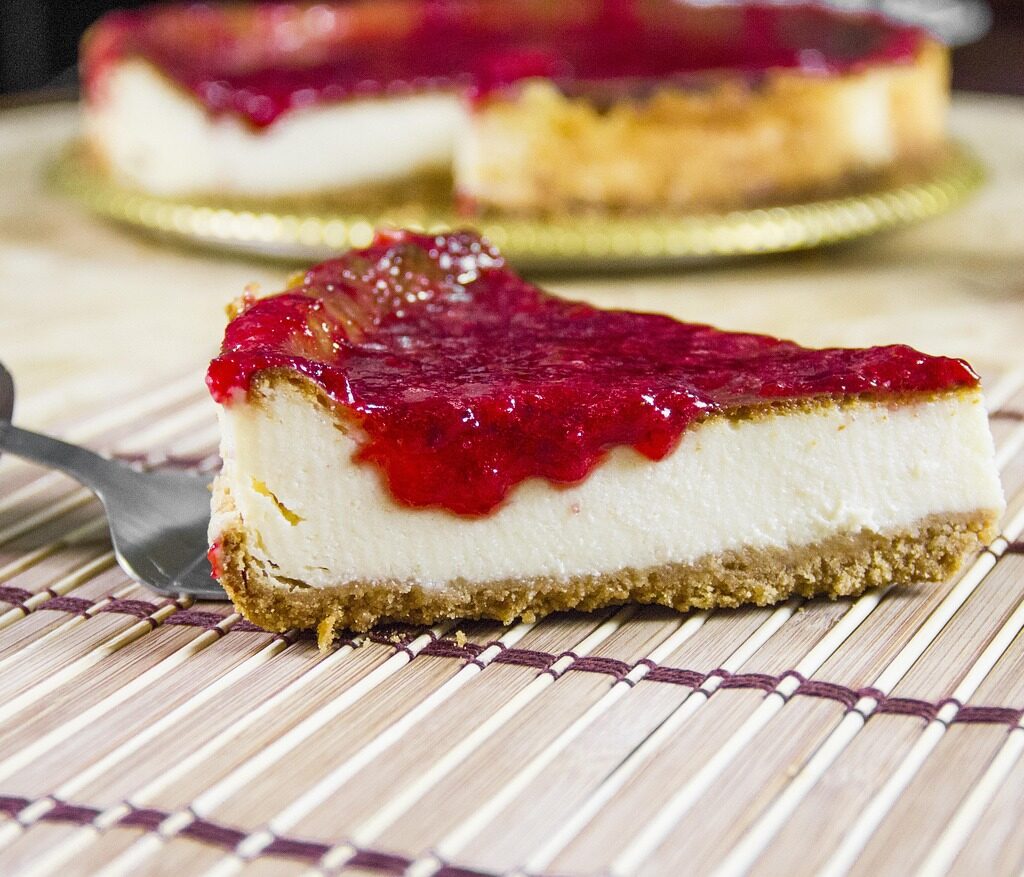 Strawberry cheesecake
