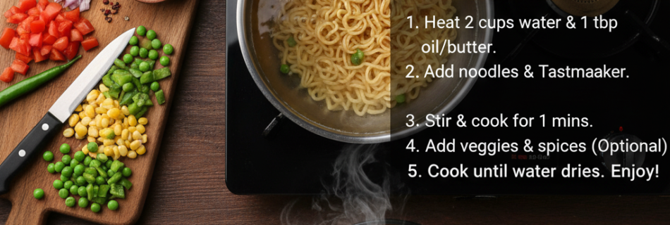 How to make Maggi 2 minute noodle