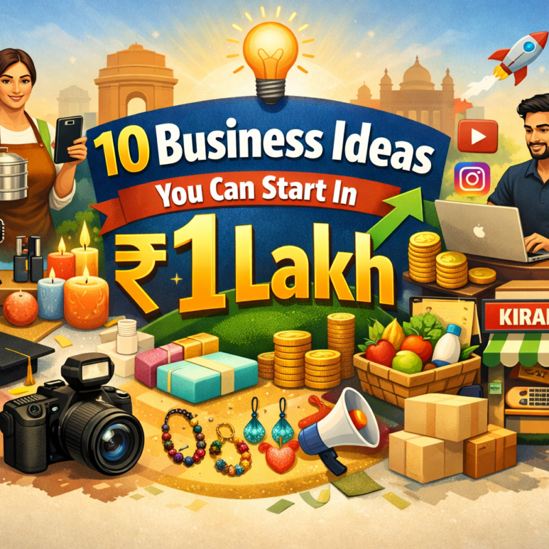 10 Business Ideas You Can Start In ₹1 Lakh