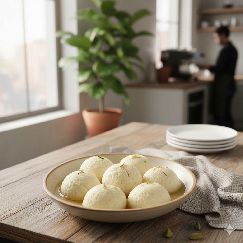 how to make rasmalai with fresh milk