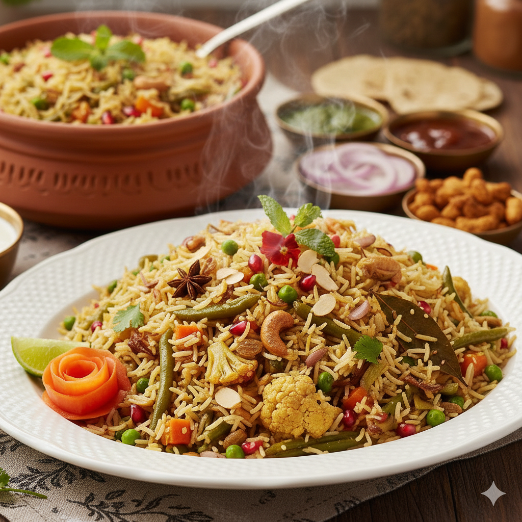 Veg pulaav restaurant style