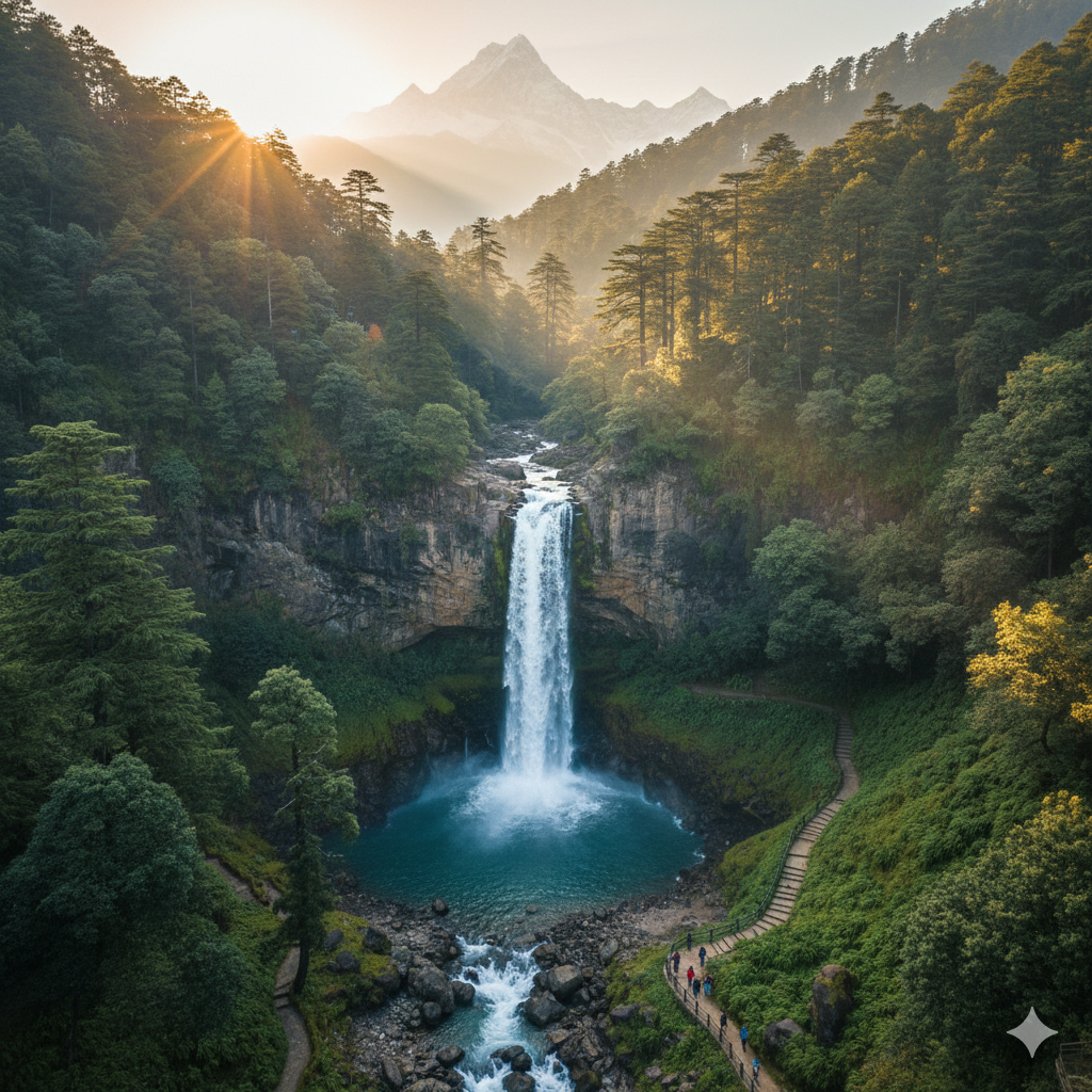 Chadwick Falls in Shmla