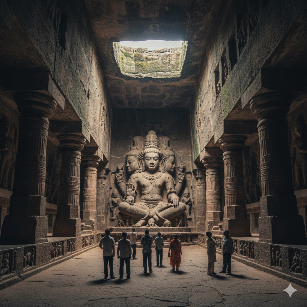 Elephanta Caves in mumbai