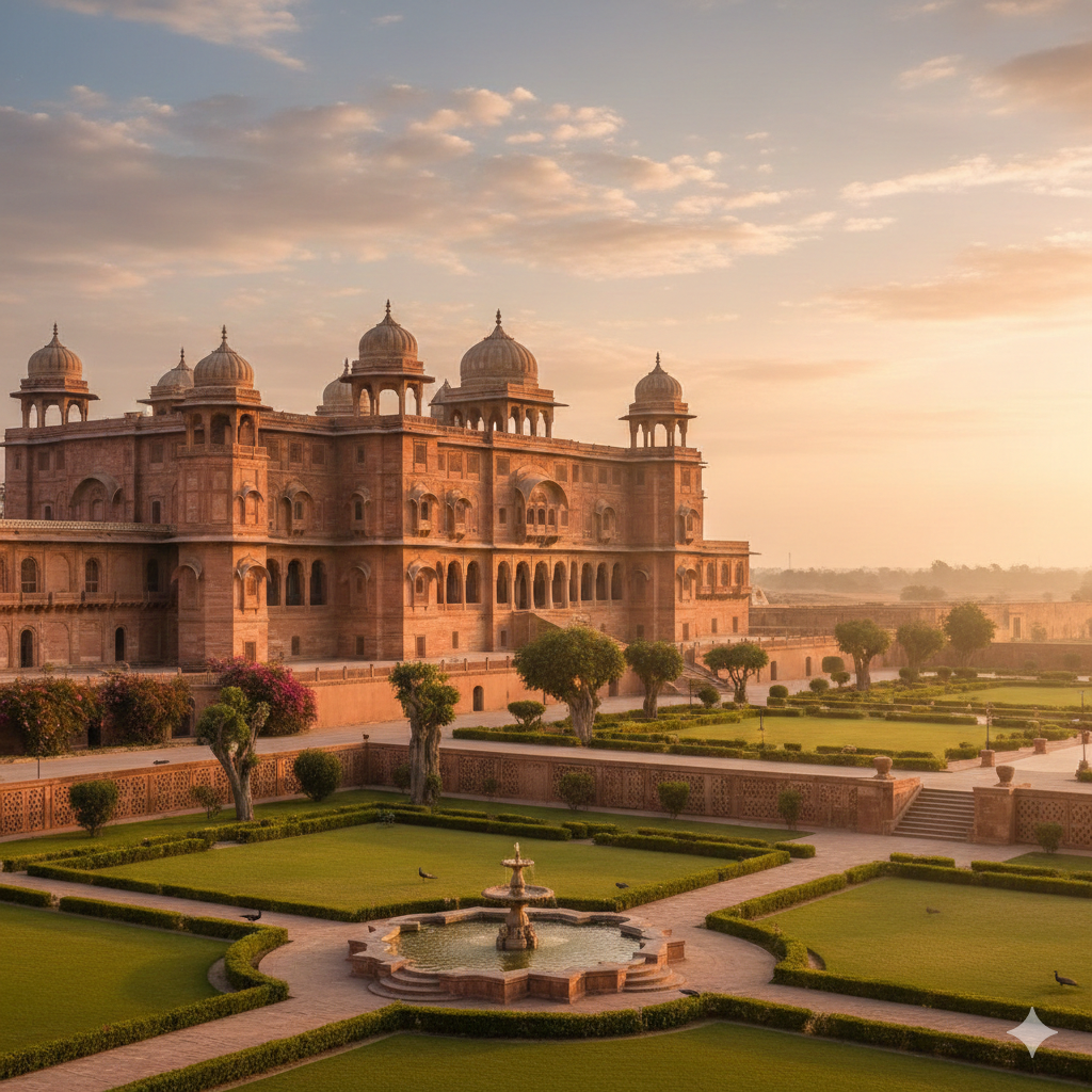 Lalgarh Palace in bikaner