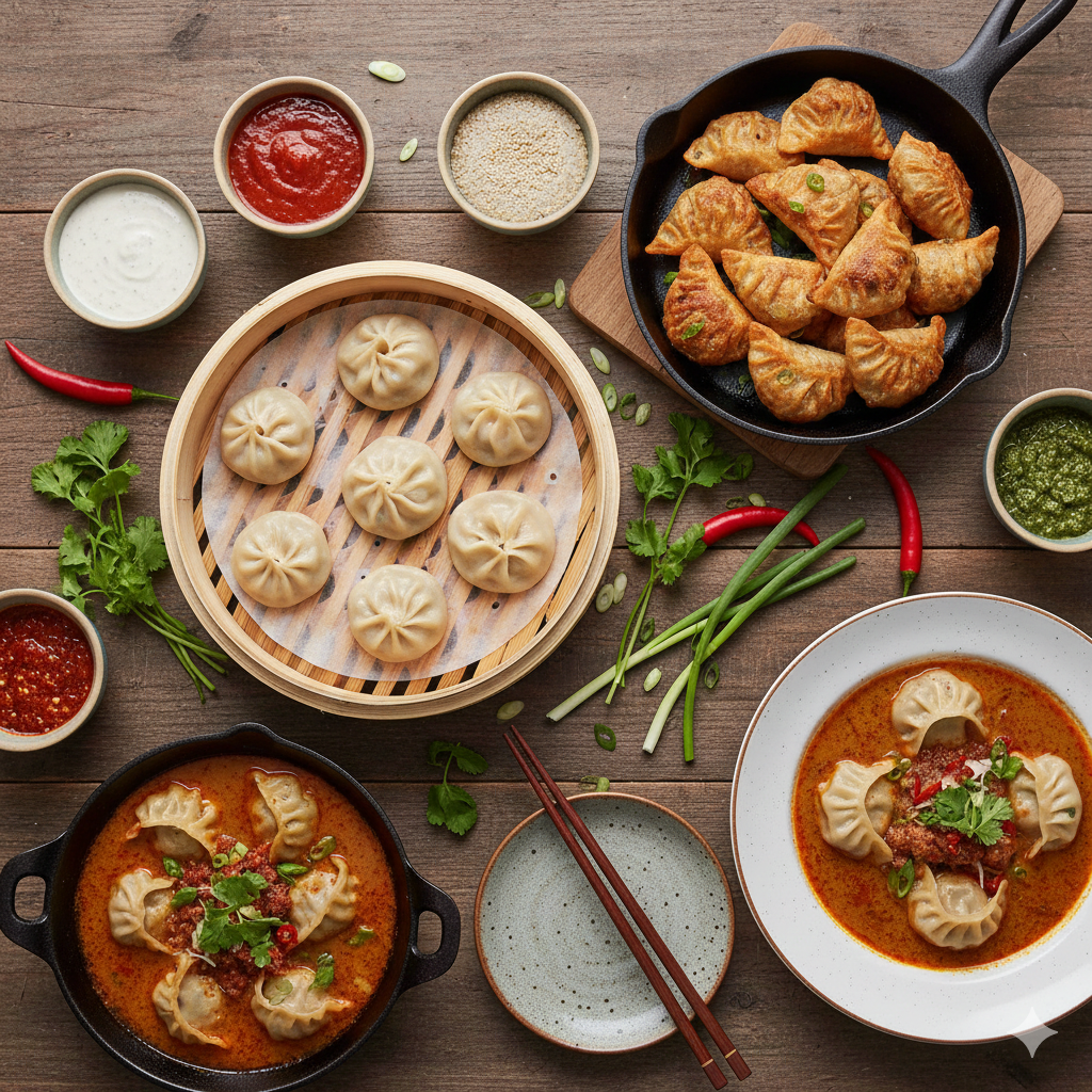 how to make momos shaps