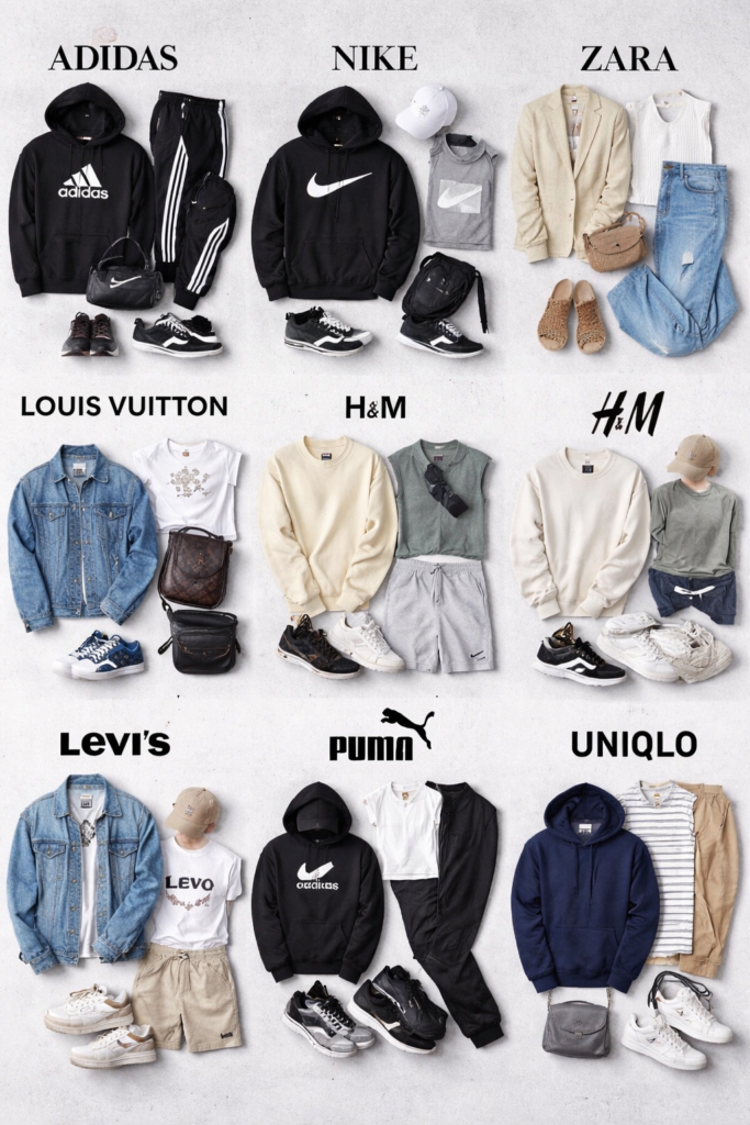 TOP 10 BRANDS OF CLOTHING