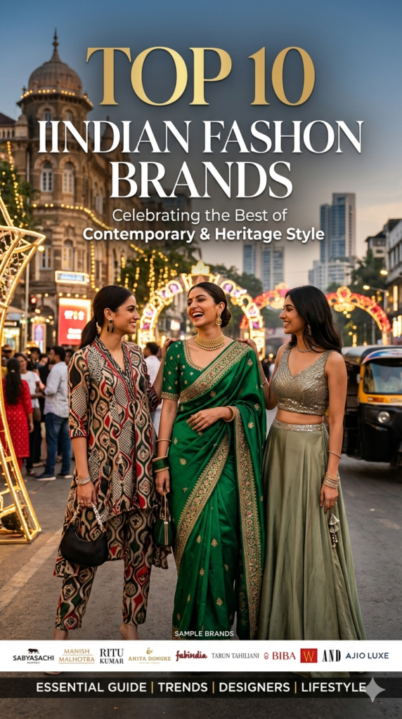 Top 10 Indian Fashion Brands
