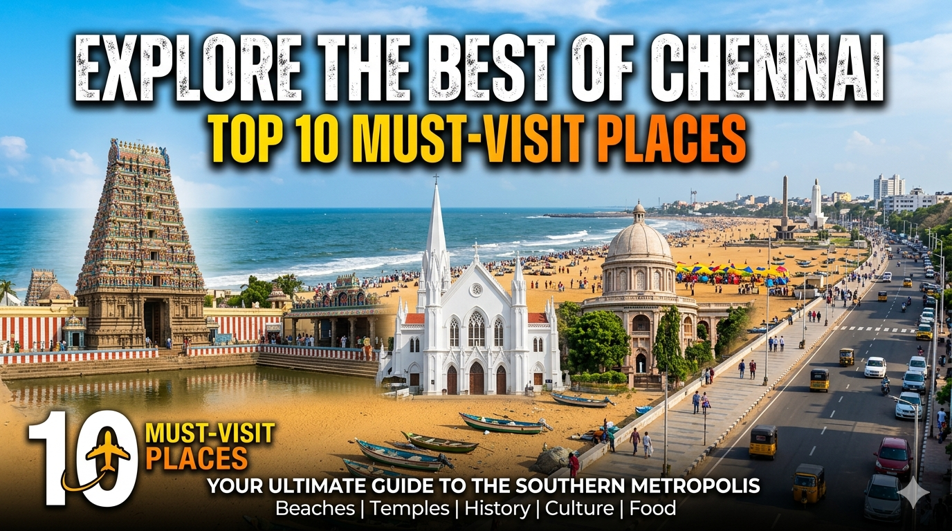 Top 10 Places to Visit in Chennai