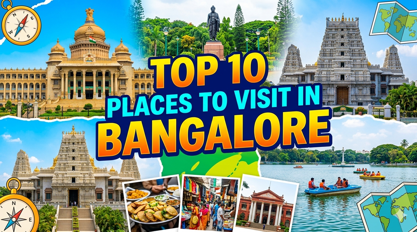 Top 10 Places to Visit in Bangalore